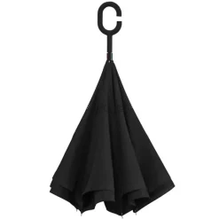Windproof Umbrellas|Upside Down Umbrella-Umbrella Heaven All Inside Out Upside Down Umbrella Black