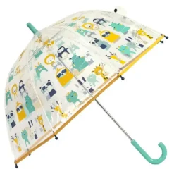 Kids Dome Umbrella|Boys Umbrellas-Umbrella Heaven Animal Friends Kids Dome Umbrella