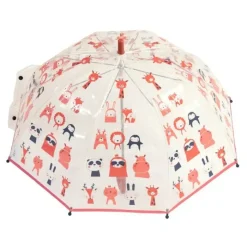 Kids Dome Umbrella|Boys Umbrellas-Umbrella Heaven Animal Friends Kids Dome Umbrella