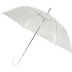 Bridal Umbrellas|Mens Walking Umbrellas-Umbrella Heaven Auto Open Transparent Umbrella Clear