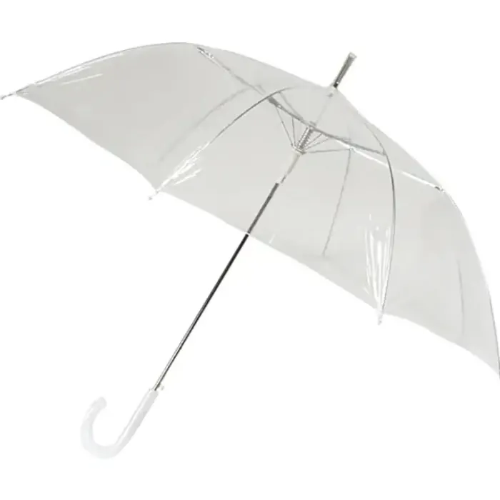 Bridal Umbrellas|Mens Walking Umbrellas-Umbrella Heaven Auto Open Transparent Umbrella Clear