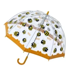 Kids Dome Umbrella|Boys Umbrellas-Umbrella Heaven BEE PVC Kids Umbrella