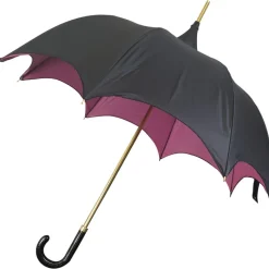 Ladies Vintage Umbrellas|Ladies Vintage Umbrellas-Umbrella Heaven Black and Pink Gothic Umbrella – ARWEN