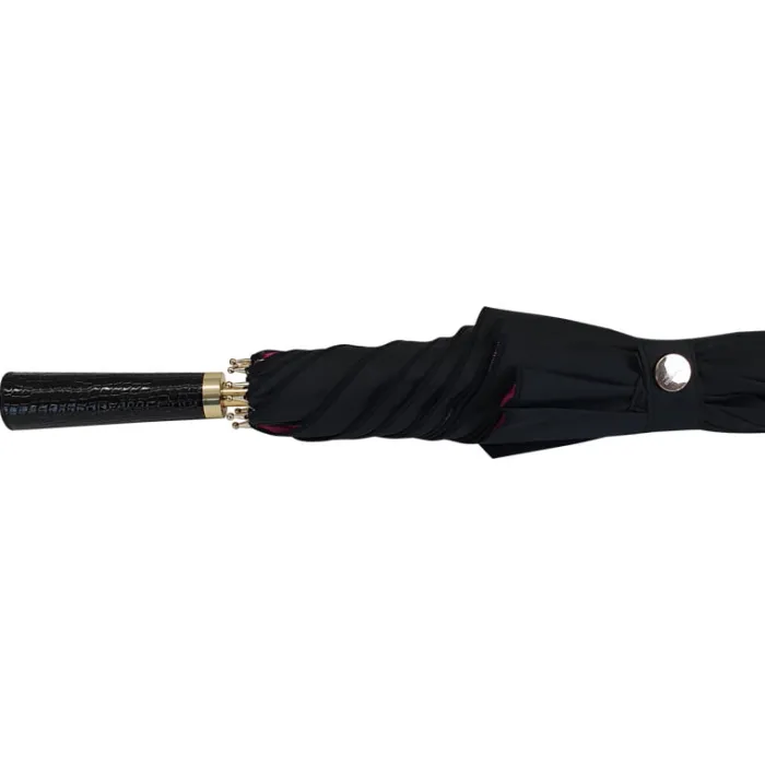 Fashion|Gothic-Umbrella Heaven Black and Pink Gothic-Style Umbrella – ESMERELDA