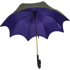 Ladies Vintage Umbrellas|Ladies Vintage Umbrellas-Umbrella Heaven Black and Purple Gothic Umbrella – RAVENNA