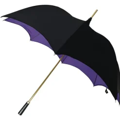 Golf Umbrellas|Ladies Golf Umbrellas-Umbrella Heaven Black and Purple Gothic-Style Umbrella – VLAD