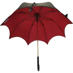 Ladies Vintage Umbrellas|Ladies Vintage Umbrellas-Umbrella Heaven Black and Red Gothic Umbrella – MORGANA