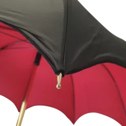 Ladies Vintage Umbrellas|Ladies Vintage Umbrellas-Umbrella Heaven Black and Red Gothic Umbrella – MORGANA