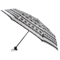 Mens Folding Umbrellas|Fashion-Umbrella Heaven Black and White Compact Umbrellas