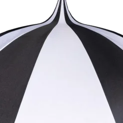 Garden Parasols|Beach Parasols-Umbrella Heaven Black and White Pagoda Garden Parasol
