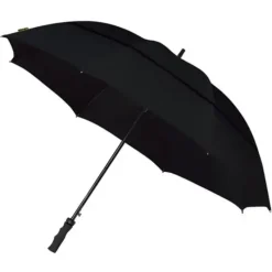 Windproof Golf Umbrellas|Golf Umbrellas-Umbrella Heaven ECO Golf Umbrella – Automatic – Vented – Windproof Black
