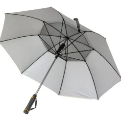 UV Protection Walking Umbrellas|Novelty Umbrellas-Umbrella Heaven Black Electric Fan Umbrella – with UV Protection