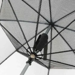 UV Protection Walking Umbrellas|Novelty Umbrellas-Umbrella Heaven Black Electric Fan Umbrella – with UV Protection
