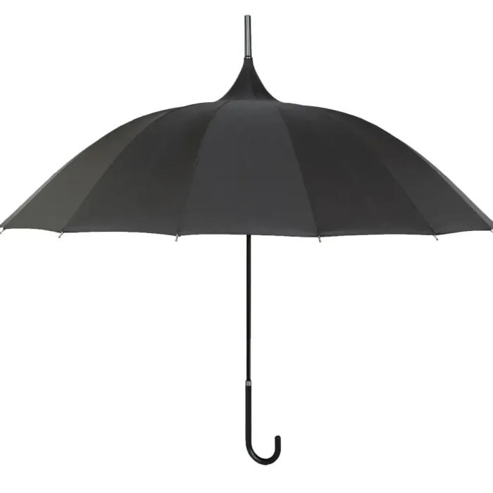 Bridal Umbrellas|Ladies Vintage Umbrellas-Umbrella Heaven Pagoda Umbrella Black
