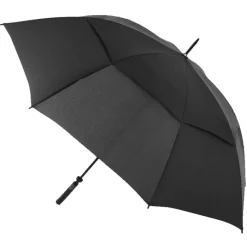 Windproof Golf Umbrellas|Golf Umbrellas-Umbrella Heaven Vented Golf Umbrella – Windproof – Auto-Open Black