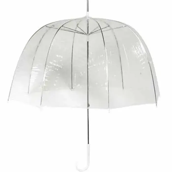 Bridal Umbrellas|Special Offers-Umbrella Heaven Bubble Umbrella – Manual Opening Dome Umbrella Clear
