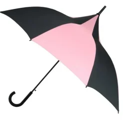 Bridal Umbrellas|Windproof Umbrellas-Umbrella Heaven Candice Pink and Black Pagoda Umbrella