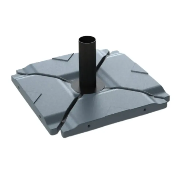 Umbrella / Parasol Bases|Garden Parasols-Umbrella Heaven Cantilever Parasol Base Tiles – water/sand fillable, 40kg (2 Slabs)