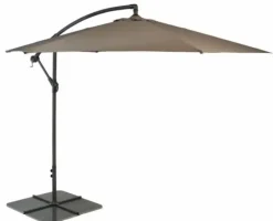 UV Protection Garden Parasols|Garden Parasols-Umbrella Heaven Cantilever Parasols – 3m Aluminium with Crank Handle