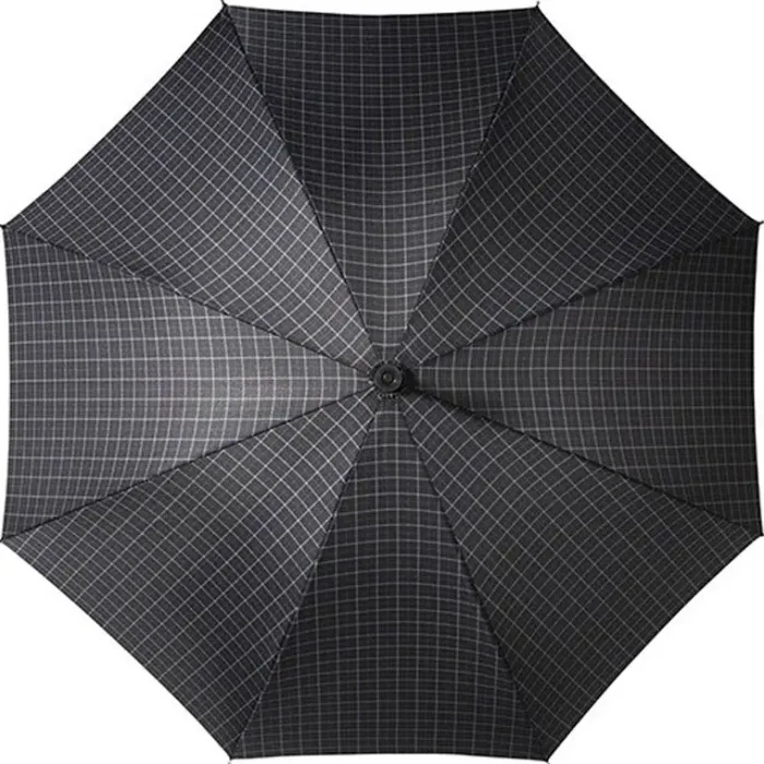 Walking Stick Umbrella|Mens Walking Umbrellas-Umbrella Heaven Checked Walking Stick Umbrella