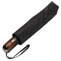 Mens Folding Umbrellas|Ladies Compact-Umbrella Heaven City Compact CLASSIC Auto Open and Close Umbrella Black