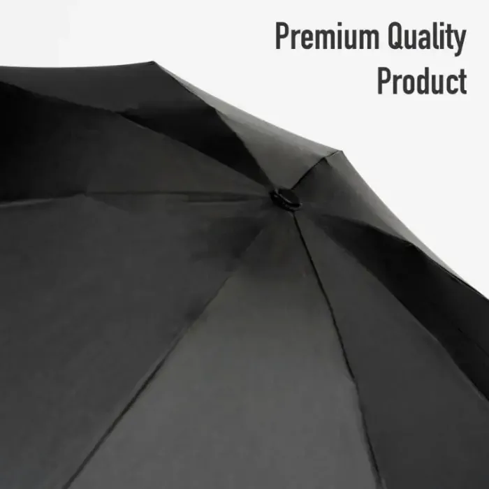 Mens Folding Umbrellas|Ladies Compact-Umbrella Heaven City Compact SILVER Auto Open and Close Umbrella Black