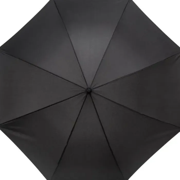 Mens Folding Umbrellas|Ladies Compact-Umbrella Heaven City Compact SILVER Auto Open and Close Umbrella Black