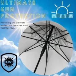Mens Windproof Umbrella|Mens Walking Umbrellas-Umbrella Heaven Classic Pagoda Umbrella Black