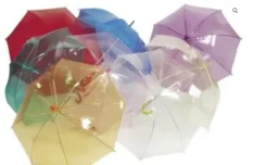 Boys Umbrellas|Girls Umbrellas-Umbrella Heaven Clear Coloured Umbrellas – Choice of 9 Colours
