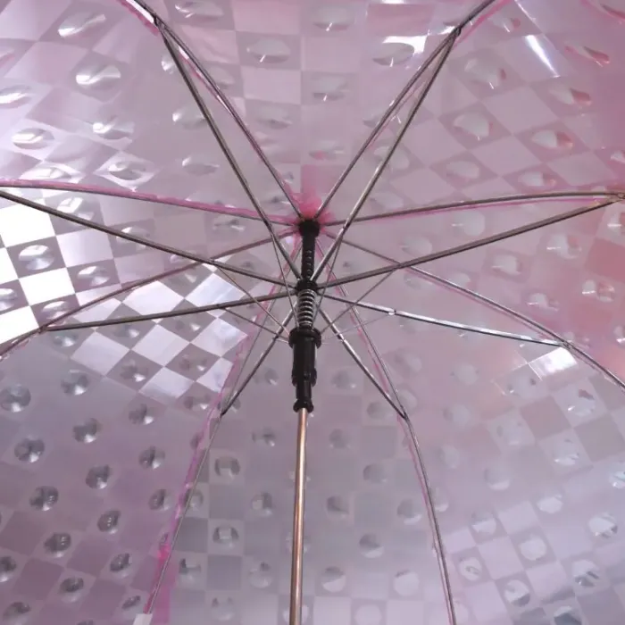 Special Offers|Special Offer-Umbrella Heaven 3D Effect Pink Clear Umbrella