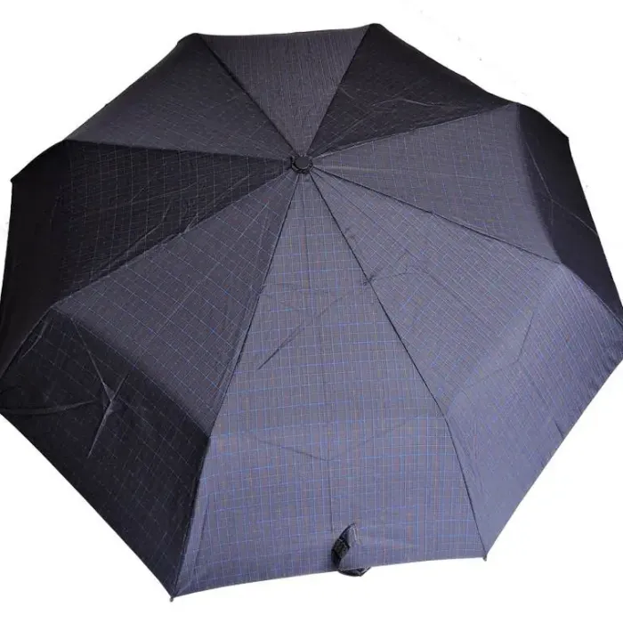 Mens Designer Umbrellas|Mens Folding Umbrellas-Umbrella Heaven Ezpeleta Mens Grid Patterned Umbrella