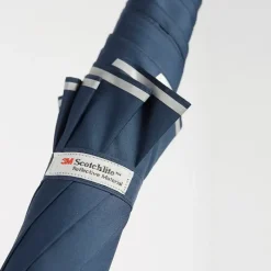 Windproof Golf Umbrellas|Golf Umbrellas-Umbrella Heaven Ezpeleta Scotchlite Reflective Trim Golf Umbrella