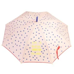 Girls Umbrellas-Umbrella Heaven Girls Pink Umbrella – Heart Print