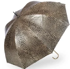 UV Protection Walking Umbrellas|Animal, Birds & Butterfly Art-Umbrella Heaven Snakeskin Umbrella – UV Protective Gold