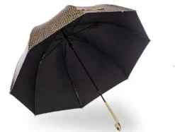 UV Protection Walking Umbrellas|Animal, Birds & Butterfly Art-Umbrella Heaven Snakeskin Umbrella – UV Protective Gold