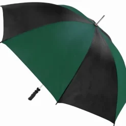 Windproof Golf Umbrellas|Golf Umbrellas-Umbrella Heaven Green and Black Golf Umbrella – Windproof