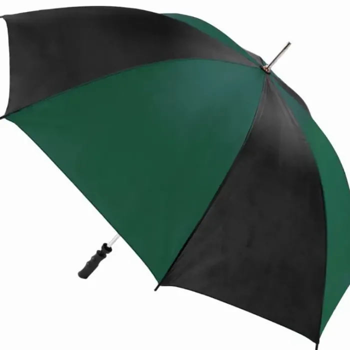 Windproof Golf Umbrellas|Golf Umbrellas-Umbrella Heaven Green and Black Golf Umbrella – Windproof