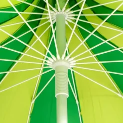 Garden Parasols|Beach Parasols-Umbrella Heaven Green and Yellow Pagoda Garden Parasol
