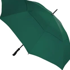 Windproof Golf Umbrellas|Golf Umbrellas-Umbrella Heaven Vented Golf Umbrella – Windproof – Auto-Open Green