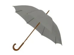 Golf Umbrellas|Bridal Umbrellas-Umbrella Heaven ECO Wood Stick Walking Umbrella – Canopy Made From Recycled Plastics Grey