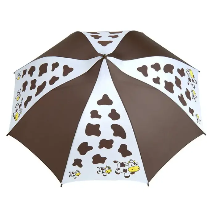Novelty Umbrellas|Boys Umbrellas-Umbrella Heaven How Now Brown Cow Childrens Umbrella