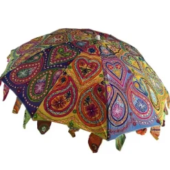 Bridal Umbrellas|Garden Parasols-Umbrella Heaven Indian Garden Umbrellas / Boho Parasols – Choice of Designs