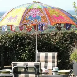 Bridal Umbrellas|Garden Parasols-Umbrella Heaven Indian Garden Umbrellas / Boho Parasols – Choice of Designs