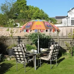 Bridal Umbrellas|Garden Parasols-Umbrella Heaven Indian Garden Umbrellas / Boho Parasols – Choice of Designs