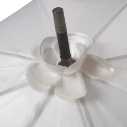 Bridal Umbrellas|Frilly Umbrellas-Umbrella Heaven LuLu Wedding Umbrella Collection Triple Frill White