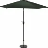 Garden Parasols-Umbrella Heaven 2.5m Aluminium Parasol Crank and Tilt – choice of 7 colours