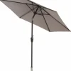 Garden Parasols-Umbrella Heaven 3m Aluminium Parasol Crank and Tilt