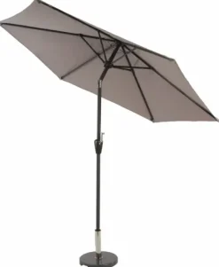 Garden Parasols-Umbrella Heaven 3m Aluminium Parasol Crank and Tilt