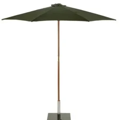 UV Protection Garden Parasols|Garden Parasols-Umbrella Heaven 2.5m Round Wood Parasol – Choice of 9 Colours