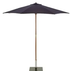 UV Protection Garden Parasols|Garden Parasols-Umbrella Heaven 2.5m Round Wood Parasol – Choice of 9 Colours